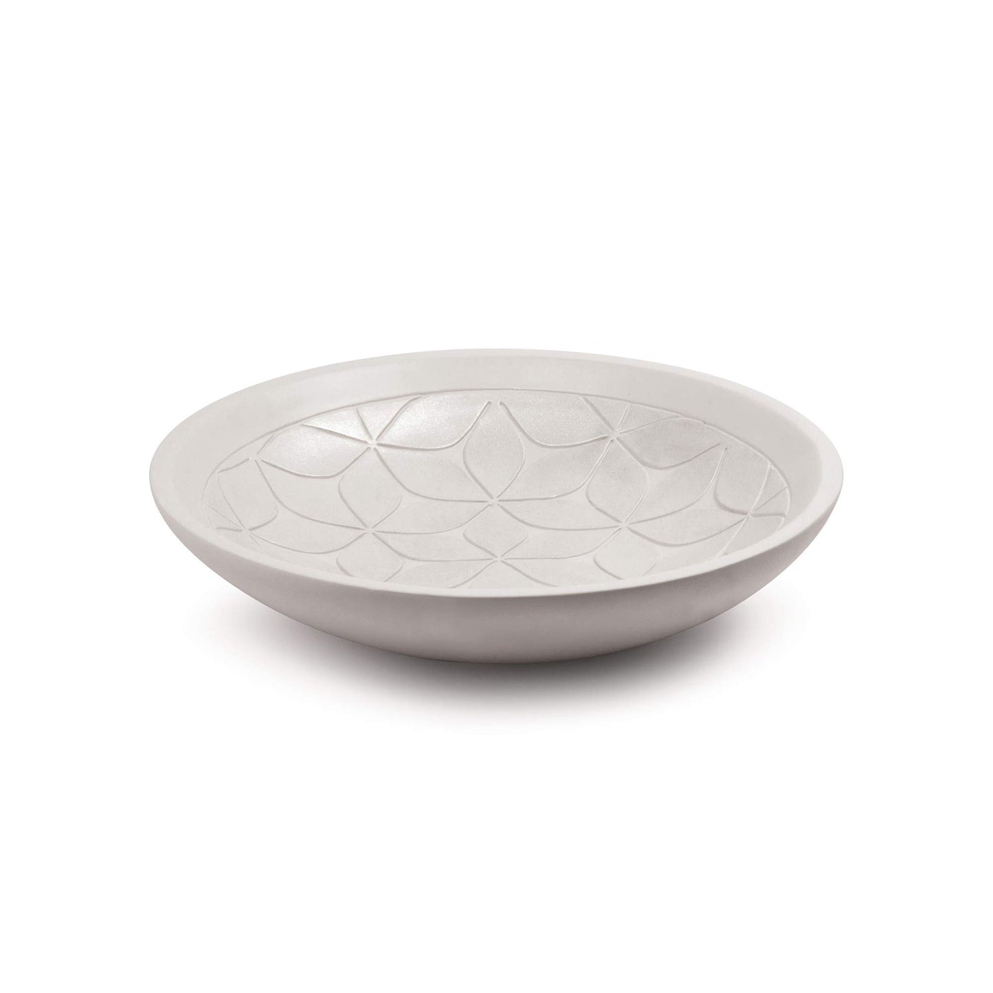 Egan Ceramic Centerpiece Ivory Small - Exclusive Home Décor