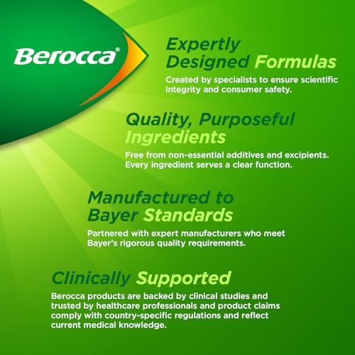 Berocca Vitamin C Effervescent Tablets 45 Pack Mixed Berries