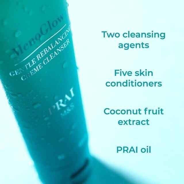 PRAI Beauty MenoGlow Gentle Rebalancing Creme Cleanser - 120ml