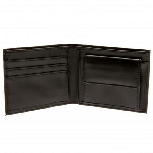 Liverpool FC Debossed Black PU Wallet with Card Slots