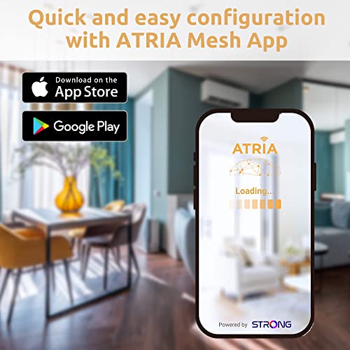 Strong ATRIA Wi-Fi Mesh Home AX3000 Addon Kit Trio