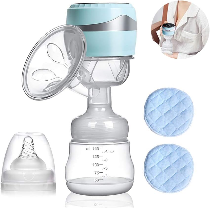 PiAEK Portable Breast Feeding Pumps Single