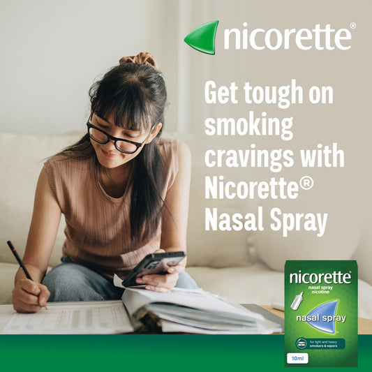 Nicorette Nasal Spray 1x 10ml - Fast-Acting Nicotine Relief
