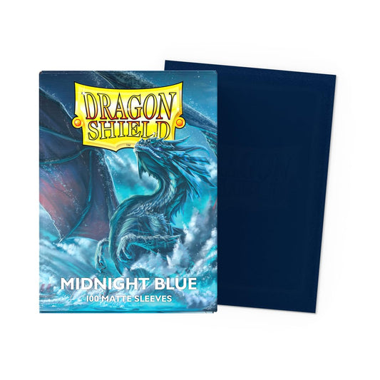 Dragon Shield Matte Midnight Blue Card Sleeves - 100 Pack