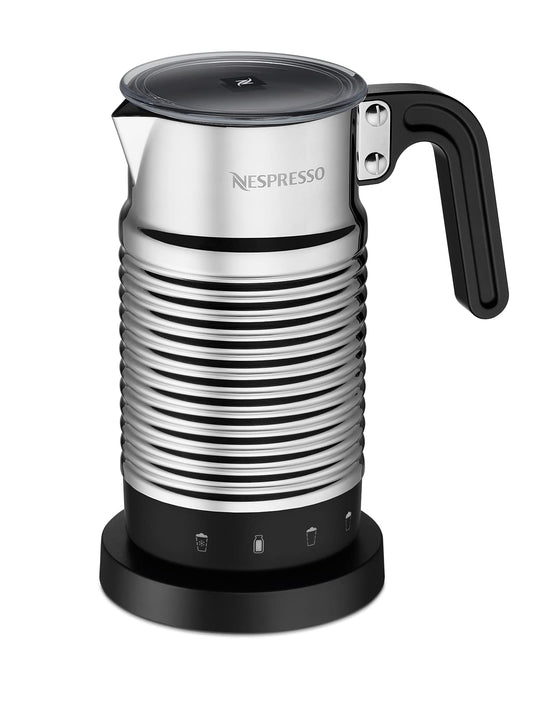 Nespresso Aeroccino 4 Electric Milk Frother - Hot & Cold Foam
