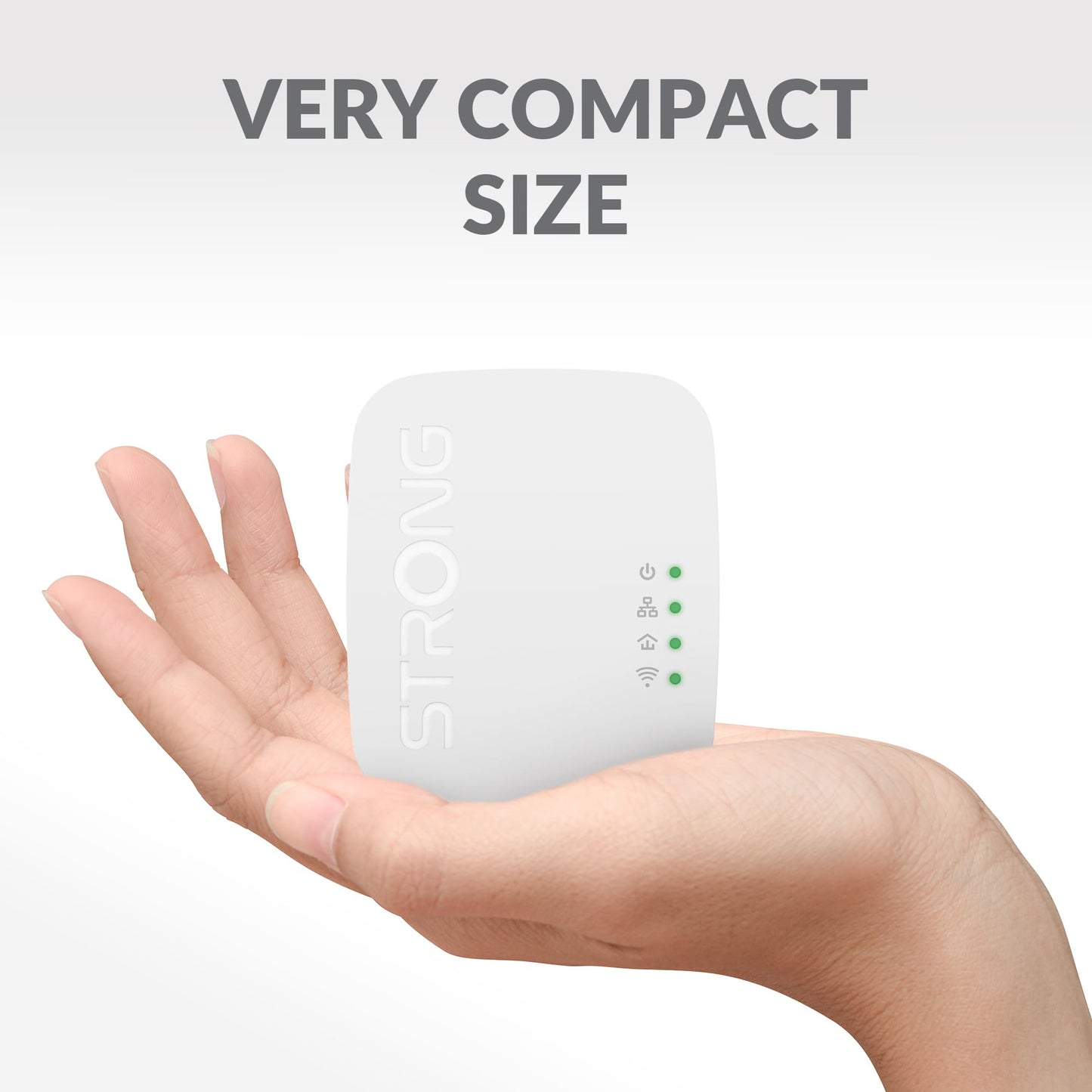 Strong POWERLWF600DUOMINI Powerline Kit - Fast & Secure WiFi Boost