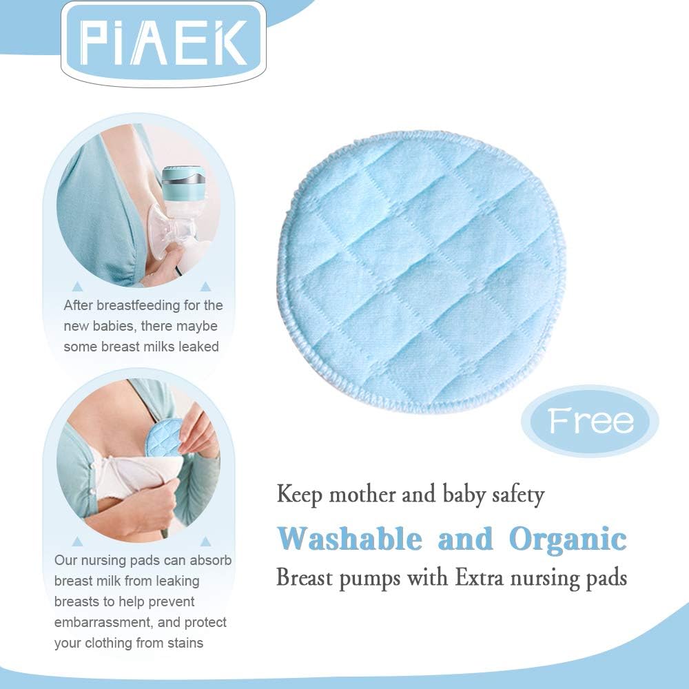 PiAEK Portable Breast Feeding Pumps Single
