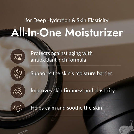 Mizon Black Snail All-in-One Cream 35ml - Repair & Moisturize