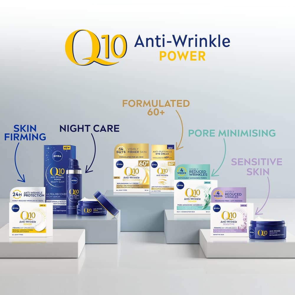 Nivea Q10 Anti-Wrinkle Sensitive Firming Day Cream SPF 15 50ml