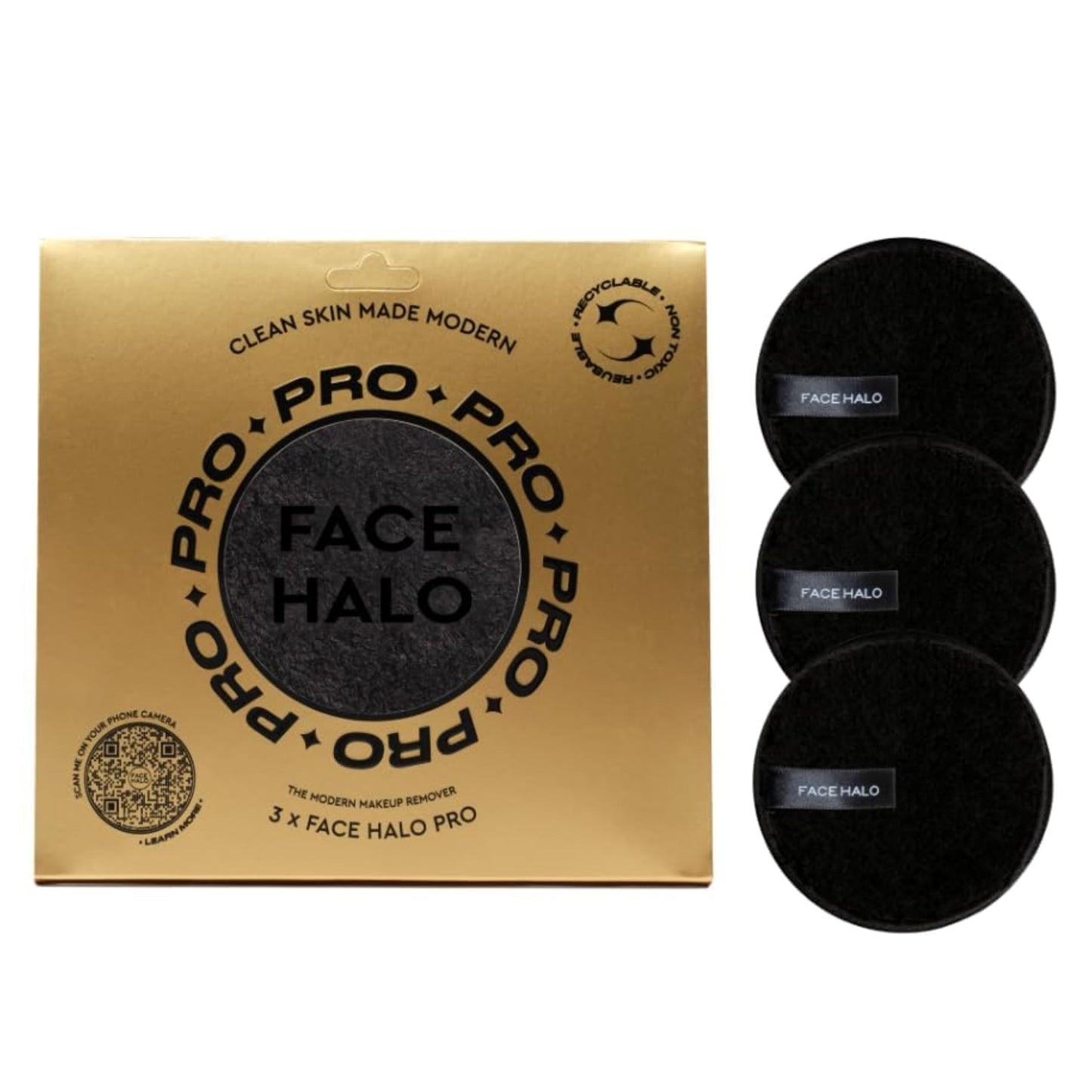 Face Halo Pro Makeup Remover - Reusable & Deep Cleansing