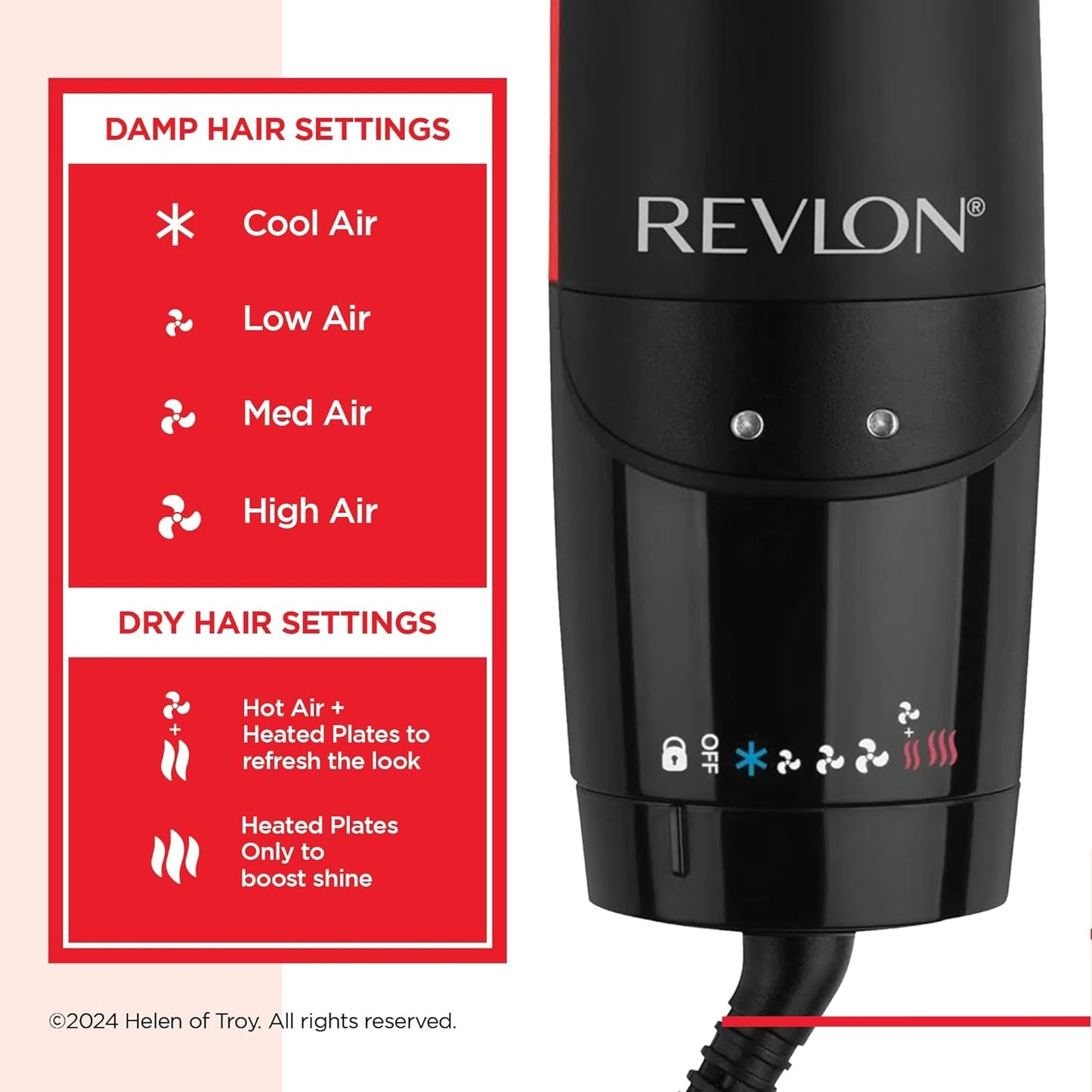Revlon One-Step Air Straight 2-in-1 Dryer & Straightener