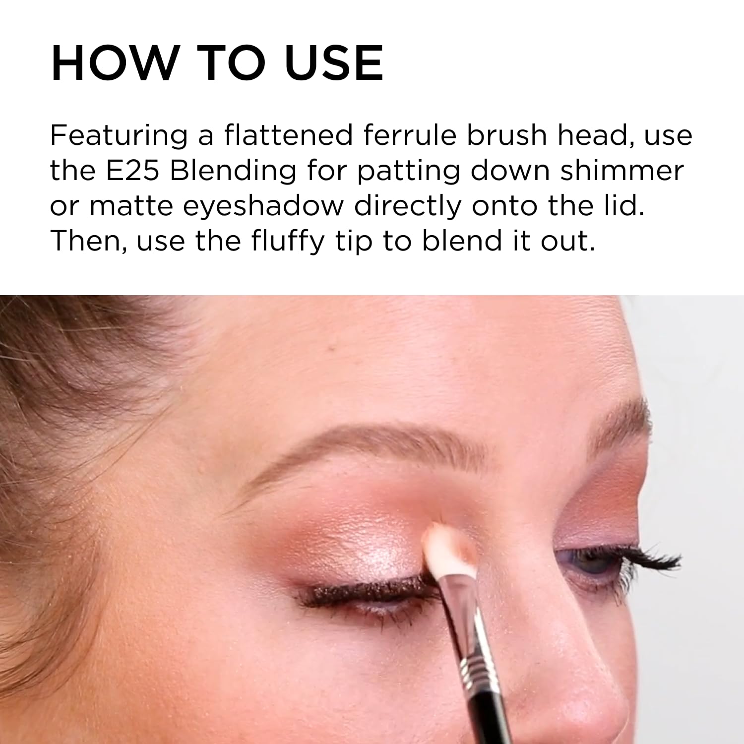 Sigma Beauty Blending Brush with Antimicrobial Synthetic Fibers