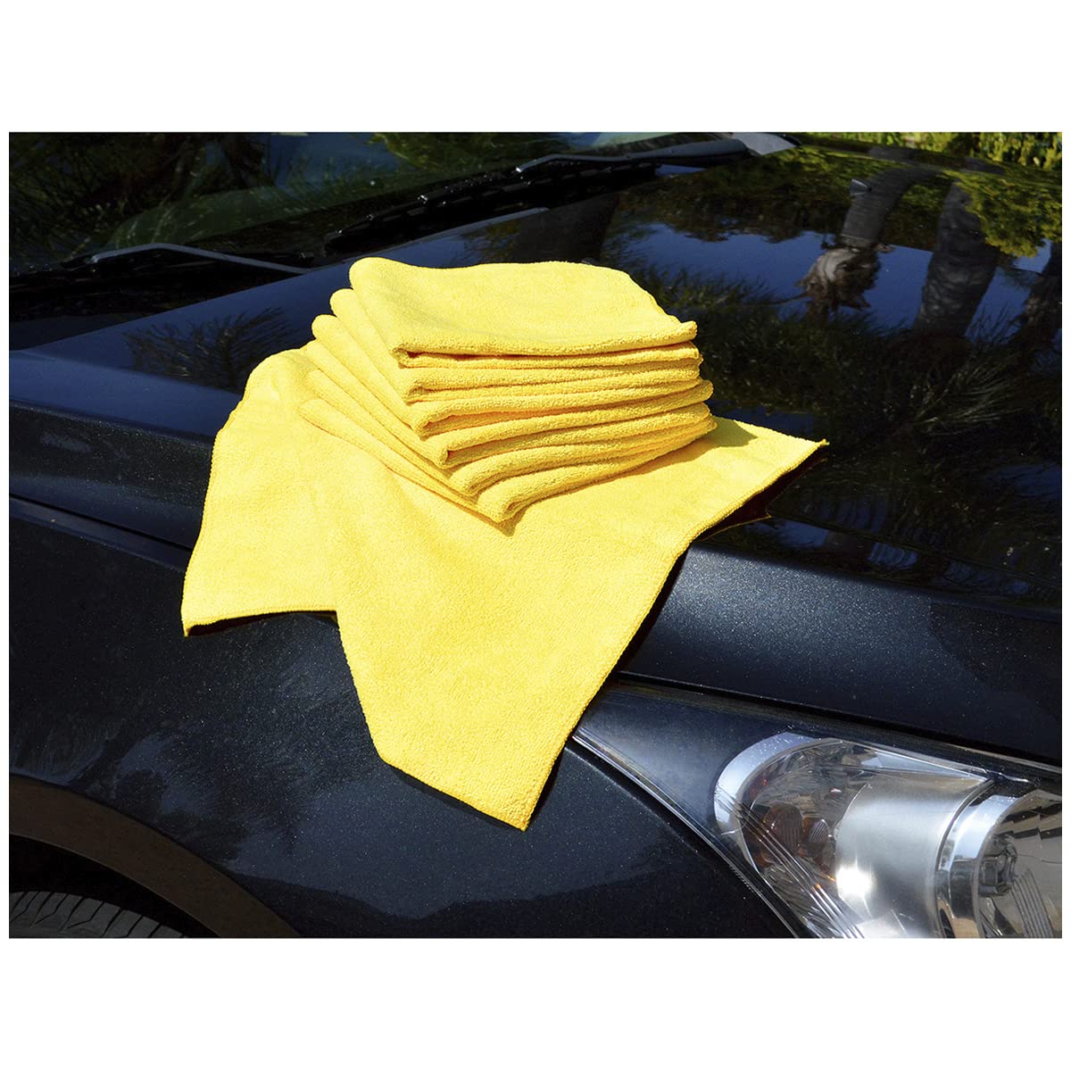 Kirkland Ultra Plush Microfiber Towels 36-Pack, Yellow