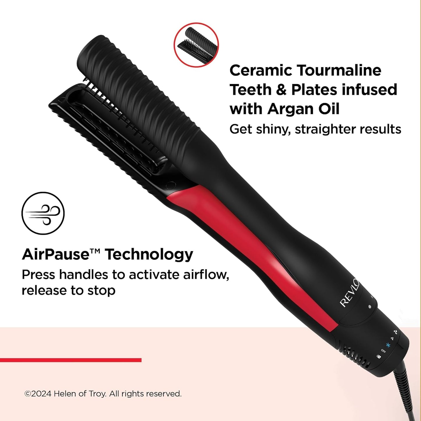 Revlon One-Step Air Straight 2-in-1 Dryer & Straightener