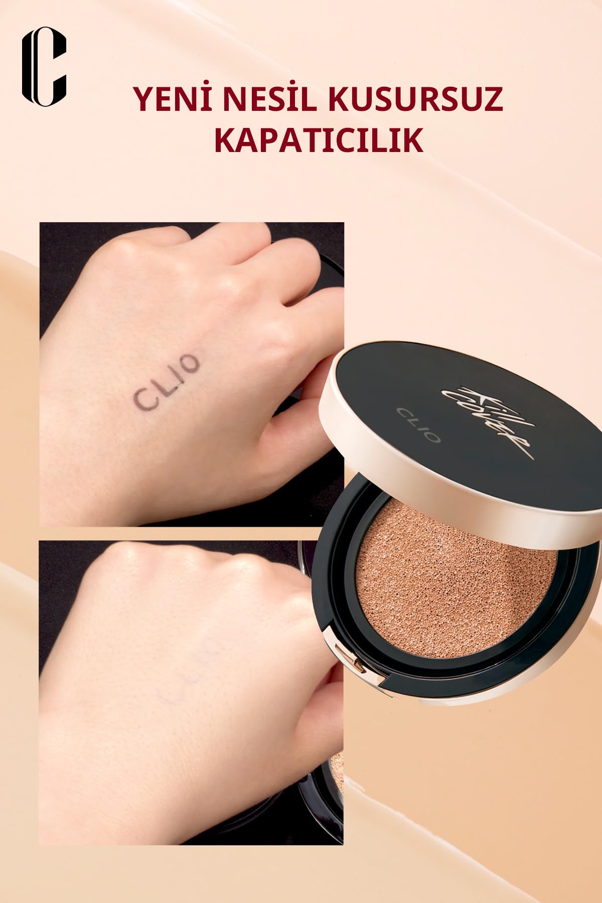 Clio Kill Cover Fixer Cushion SPF50+ Smooth Finish