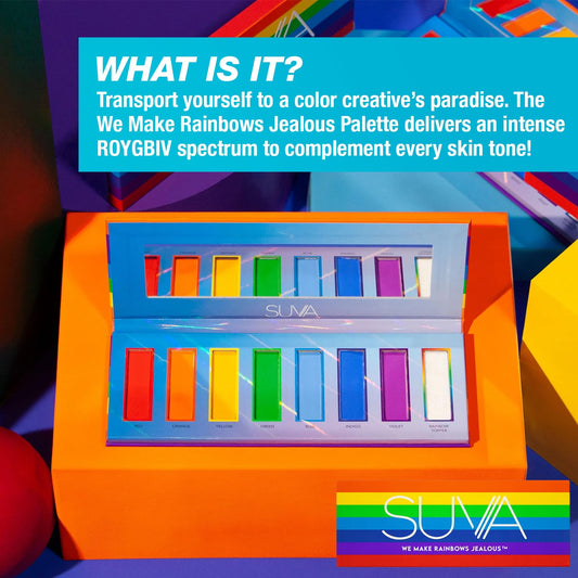 SUVA Beauty Face Shaping Makeup Palette – Vibrant Colors