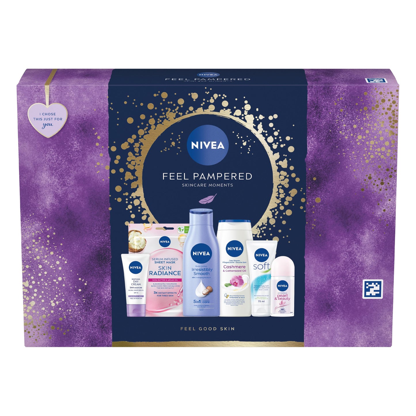 NIVEA Pamper Gift Set - Shower Cream, Lotion & More