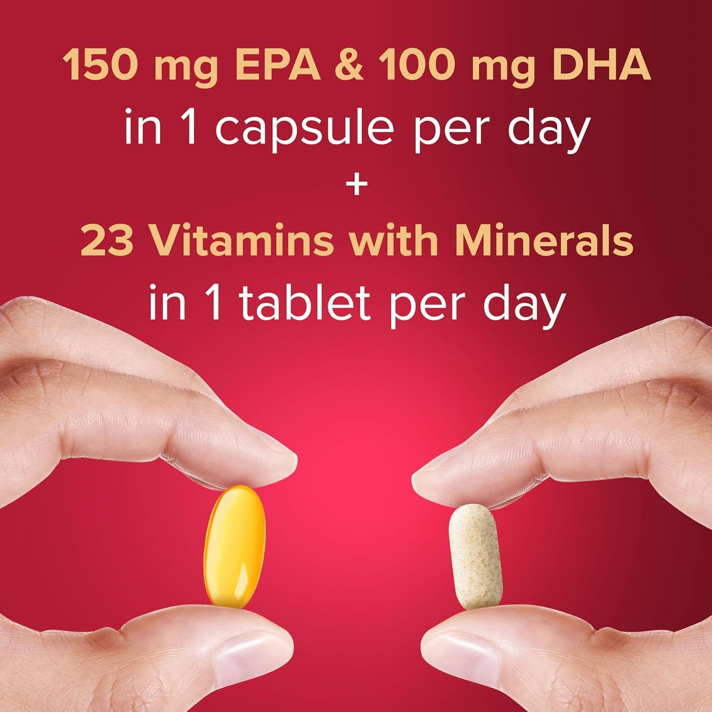 Seven Seas Perfect7 Woman Plus Multivitamin with Omega-3 | 30 Tablets & 30 Capsules
