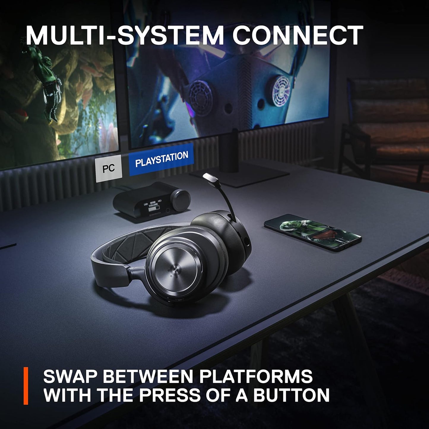 SteelSeries Arctis Nova Pro Wireless Gaming Headset - Black