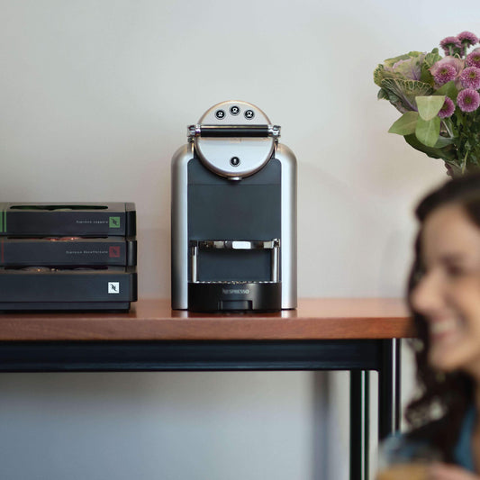 Nespresso Zenius Pro Coffee Machine with 50 Capsules