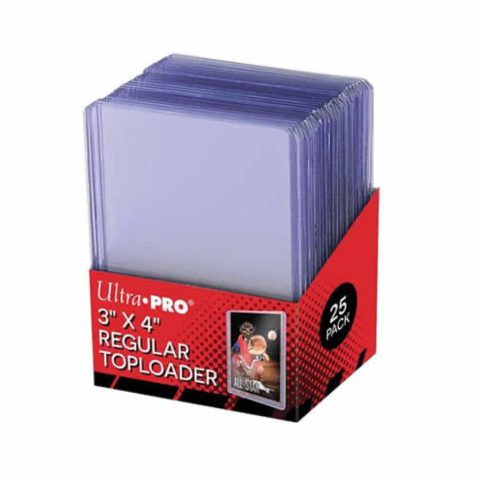 Ultra Pro 3x4 Clear Regular Toploader Sleeves