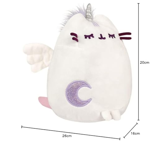 Aurora Super Pusheenicorn Sitting Pretty Soft Toy - Moon Grey