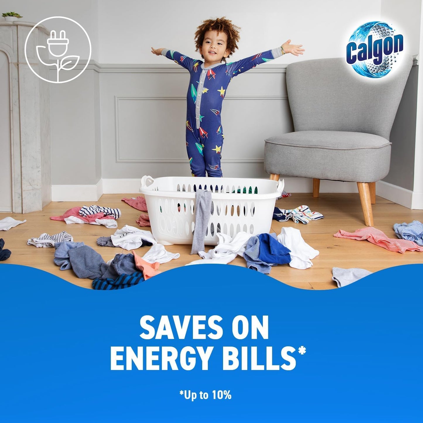 Calgon 4-in-1 Water Softener Tablets Washing Machine Cleaner 150