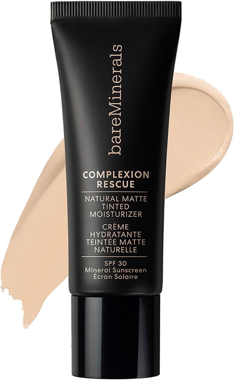 bareMinerals Complexion Rescue Natural Matte Tinted Mineral Moisturiser SPF30, 35ml