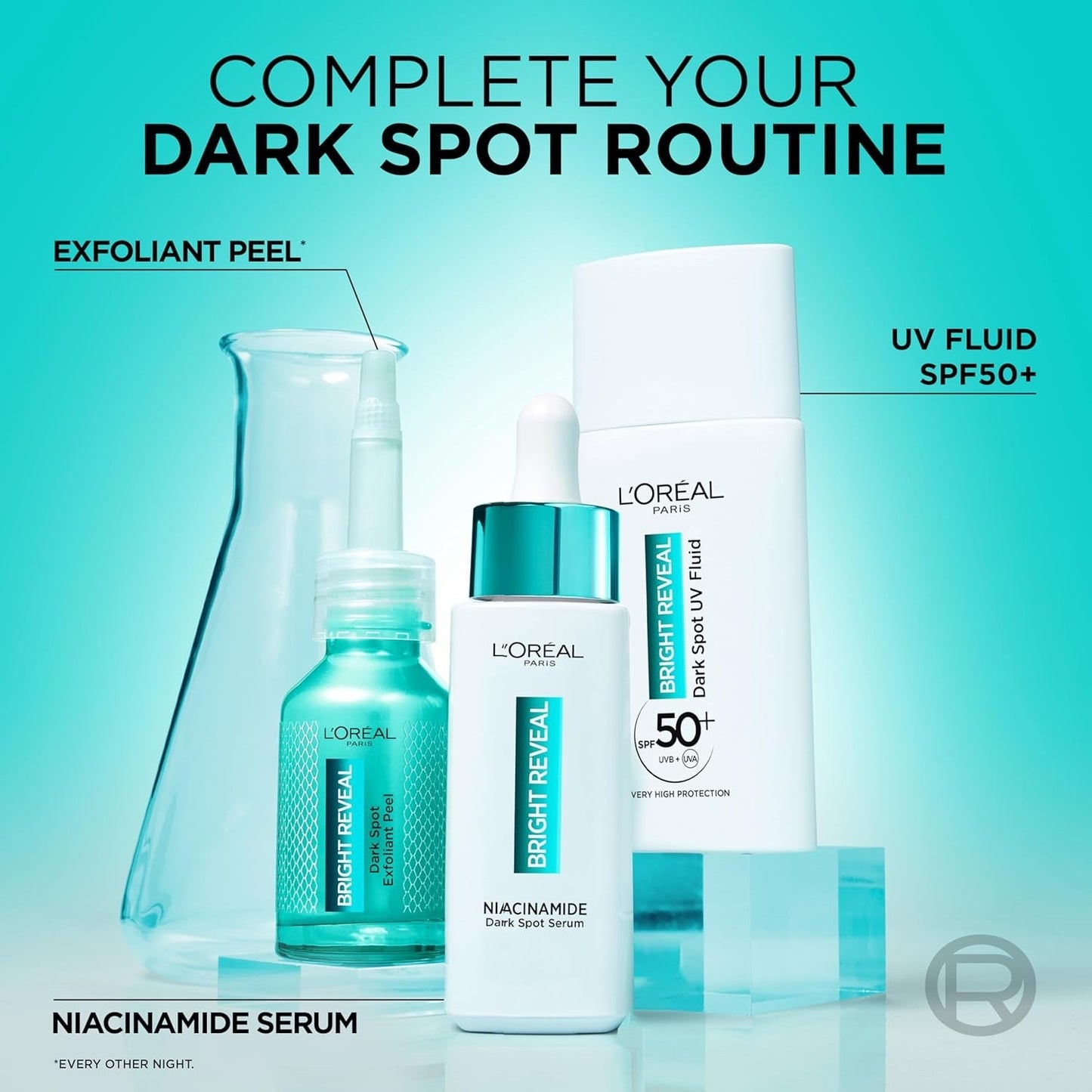L'Oreal Paris Dark Spot Defender 4 Step Niacinamide Routine Set