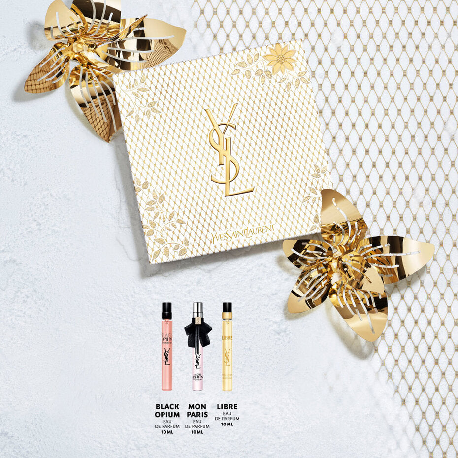 YSL Gift Set Black Opium + Mon Paris + Libre 10ml Gift Set for Her