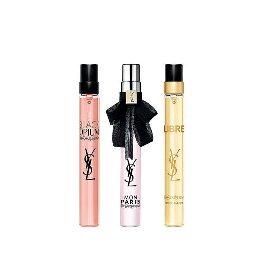 YSL Black Opium Gift Set - Luxury Fragrance Trio for Her