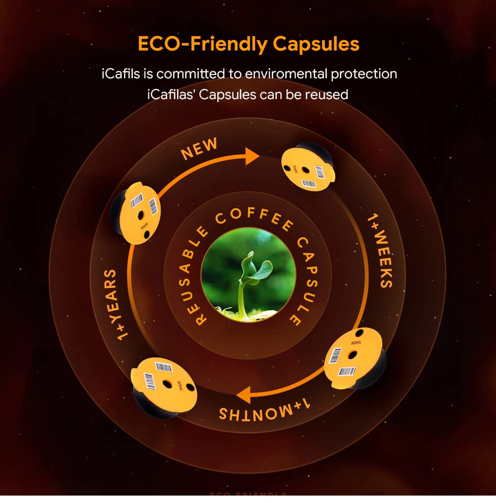 Reusable Coffee Capsules 220ml Compatible with Bosch Tassimo Machines