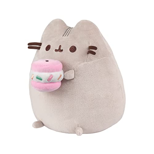 Aurora Pusheen Ice Cream Sandwich Soft Toy - Multi-Coloured Cuddly Cat
