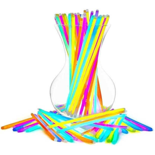 Glow Sticks Party Pack, 233pcs DIY Glasses, Headband Kit