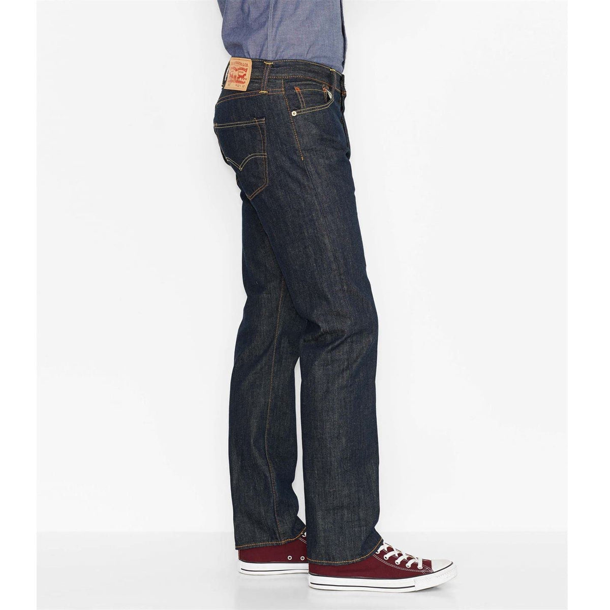 Levi's Men's 501 Original Fit V5 Jeans, Marlon, 34W / 32L
