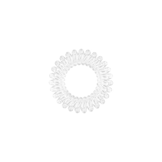 INVISIBOBBLE Power Crystal Clear Hair Spirals Strong Grip Ponytail Holders