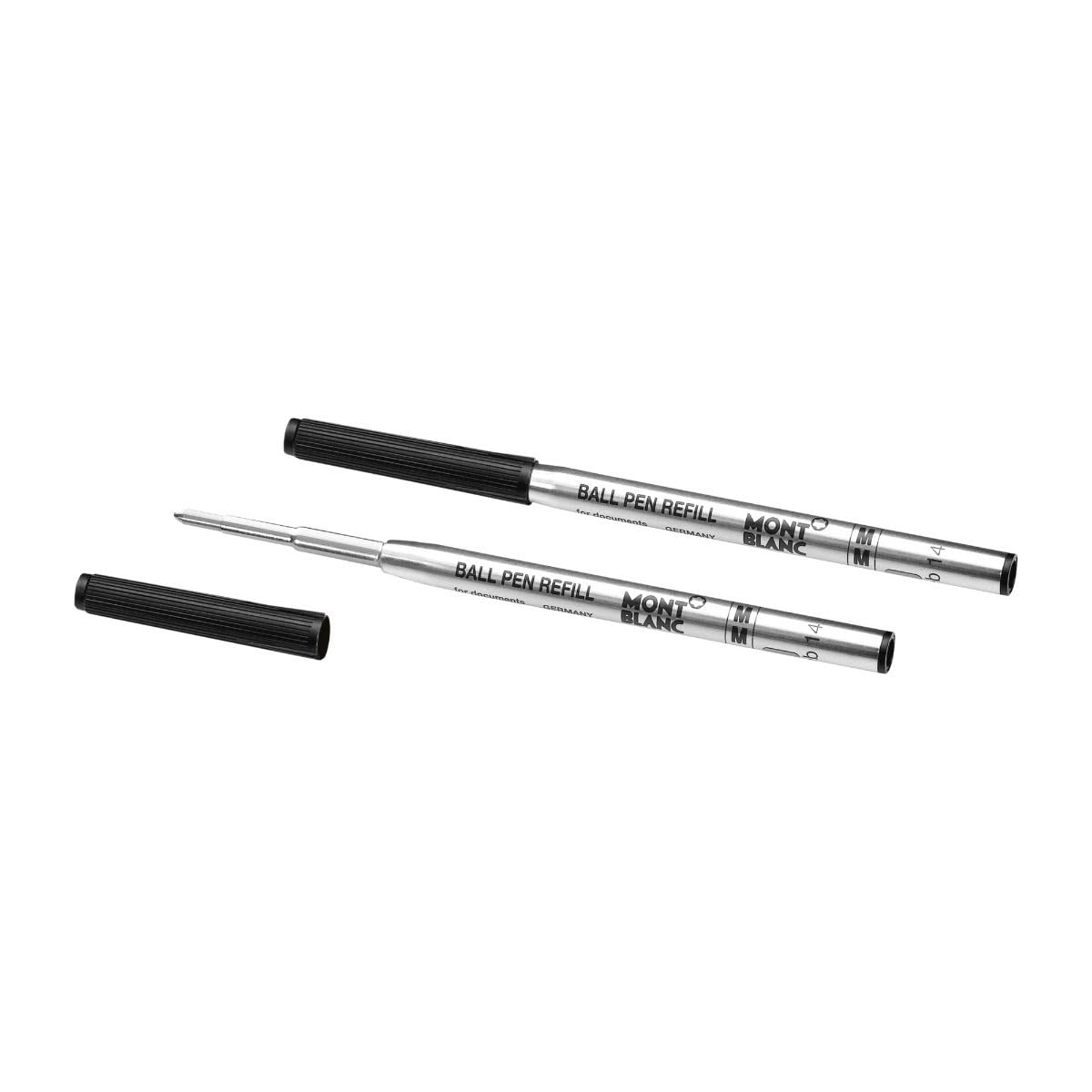Montblanc Mystery Black Ballpoint Pen Refills - Pack of 2