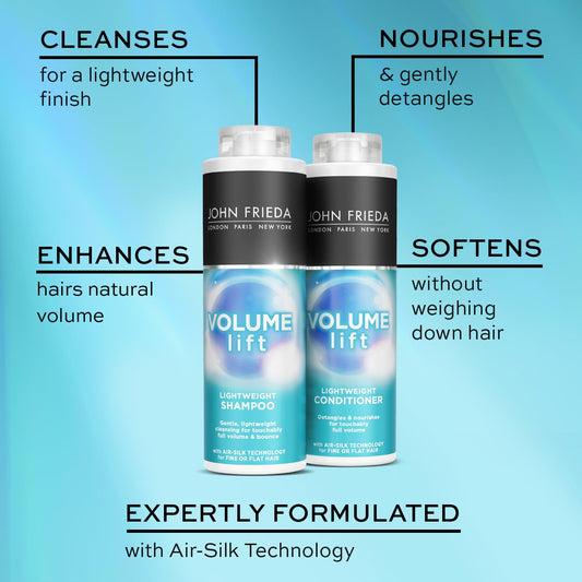 John Frieda Volume Lift Shampoo & Conditioner Set 2 x 500ml