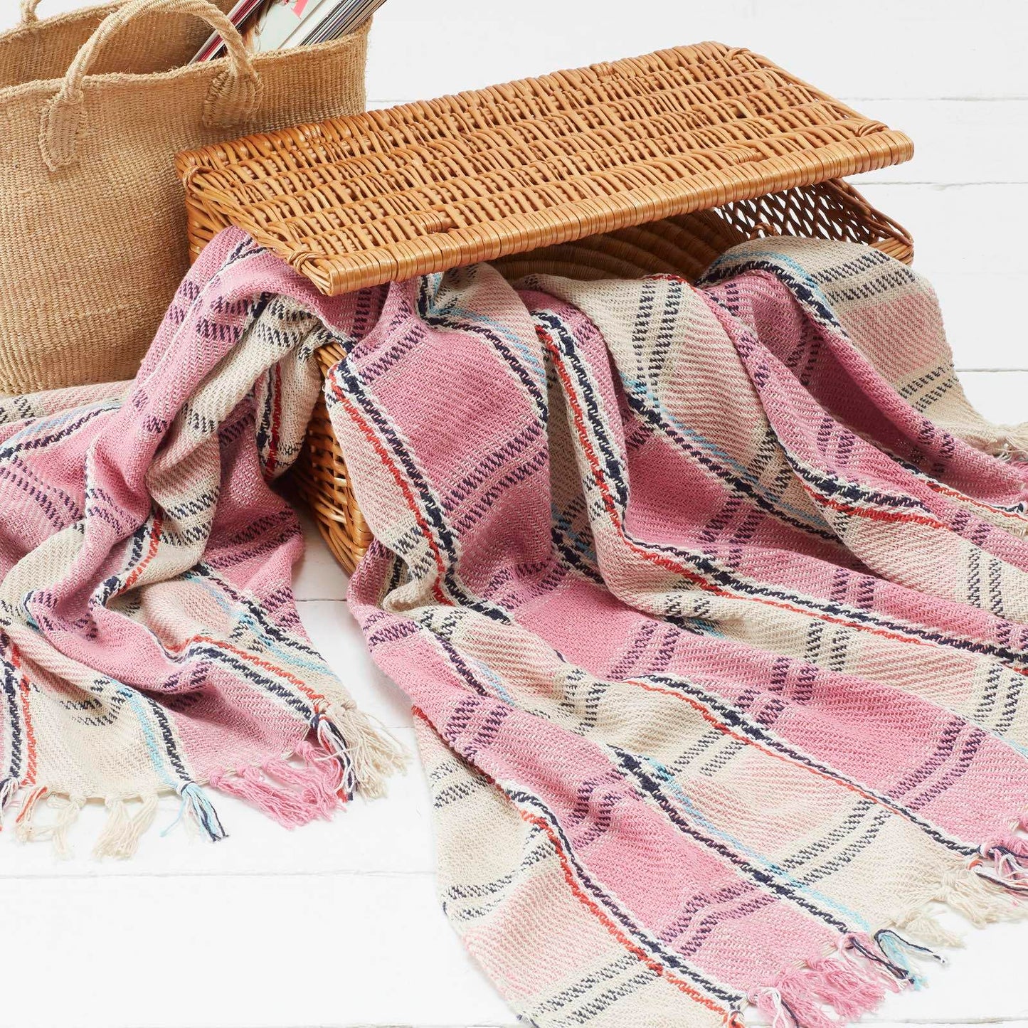 COUNTRY CLUB Recycled Cotton Picnic Blanket 120cm x 150cm
