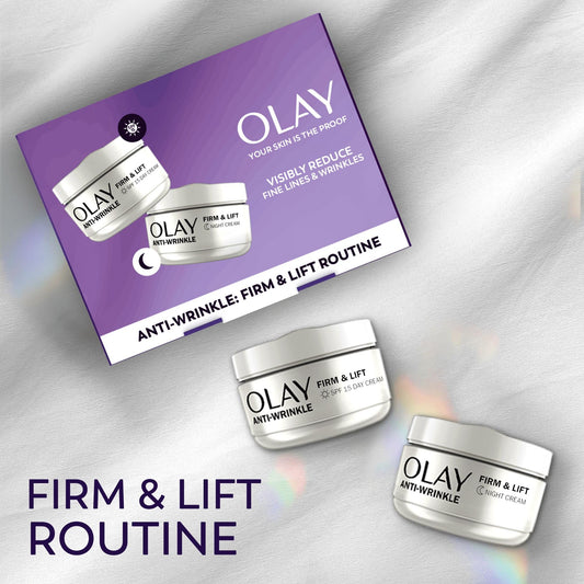 Olay Anti-Wrinkle Firm & Lift Giftset 50ml + 50ml SPF15