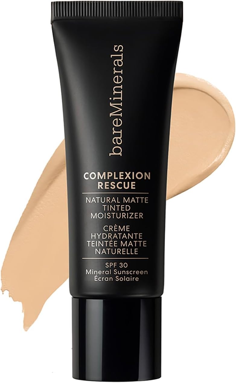 bareMinerals Complexion Rescue Natural Matte Tinted Mineral Moisturiser SPF30, 35ml