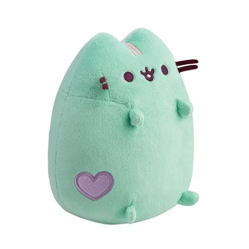 Aurora Mint Pastel Pusheen 7in Soft Toy - Green Plush