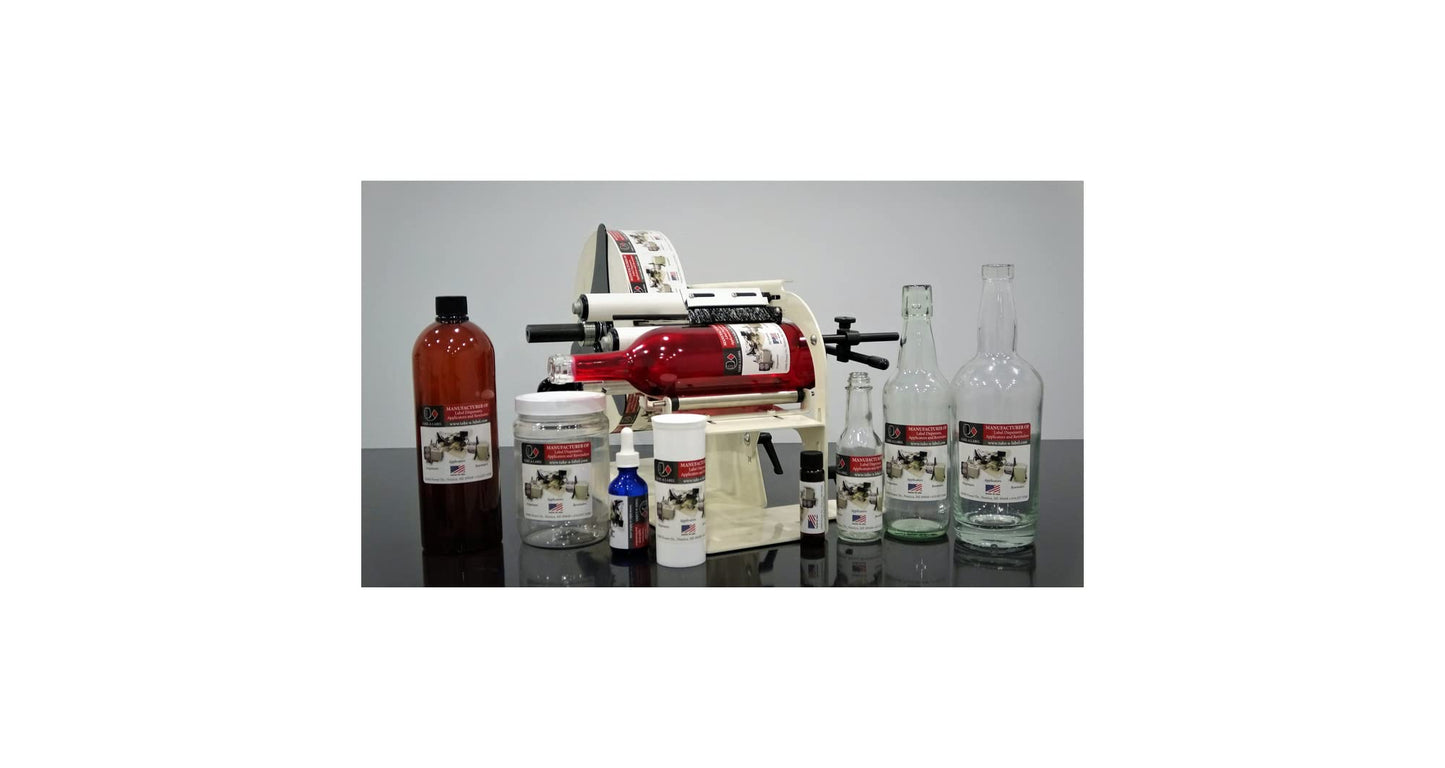 Take-a-Label TAL-1100MR Manual Round Bottle Label Applicator