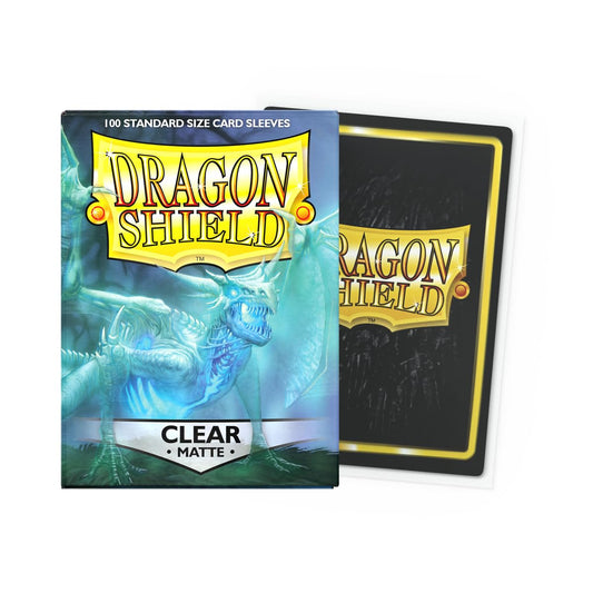 Dragon Shield 11001 Matte Standard Size Card Sleeves 100pk Clear