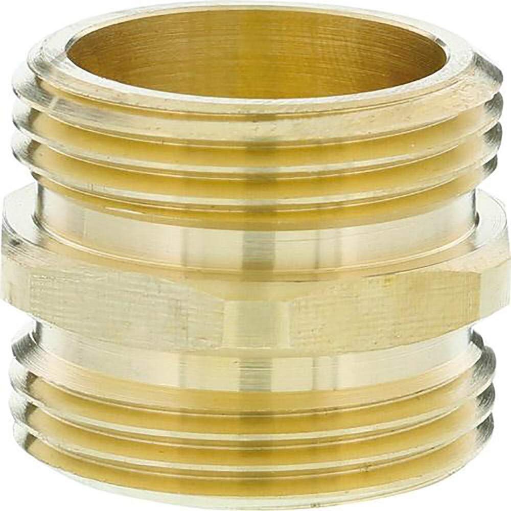 GARDENA Brass Threaded Nipple 33.3mm G1" Pipe Fitting
