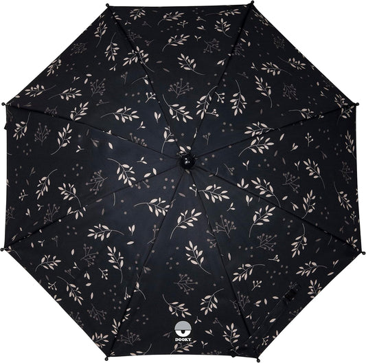 Dooky Parasol for Pram Stroller 76cm UPF 50+ UV Protection Black