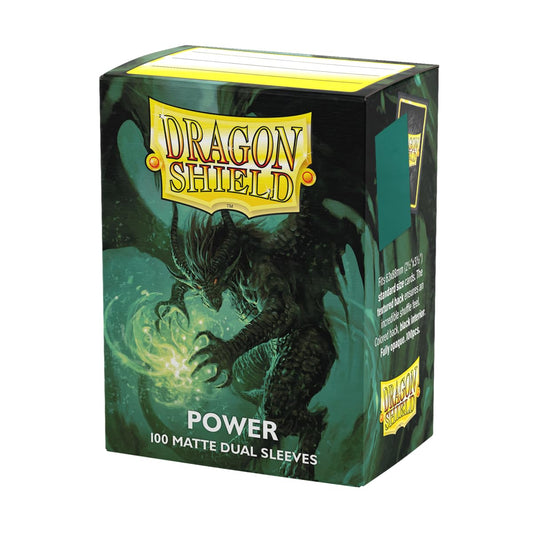 Dragon Shield Matte Dual Standard Size Card Sleeves 100 CT - Power