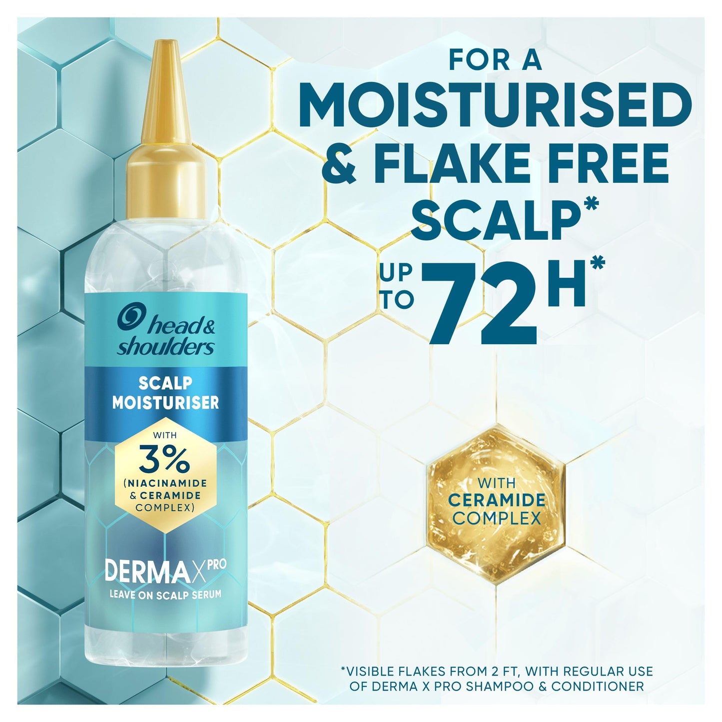 Head & Shoulders DermaXPro Instant Moisturiser Scalp Serum 145ml
