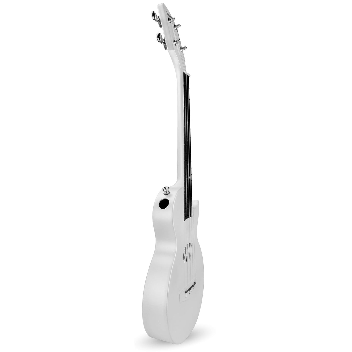 RockJam Carbon Fibre Ukulele 23-Inch Concert with Hard Case, Capo & Strap