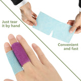 8 Rolls Self-Adhesive Elastic Bandage Wrap for Sports